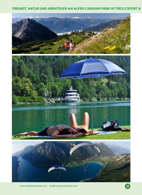 Alpen Caravan Park Achensee