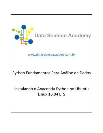 1-Instalando Anaconda Python no Linux Ubuntu 16.04 LTS