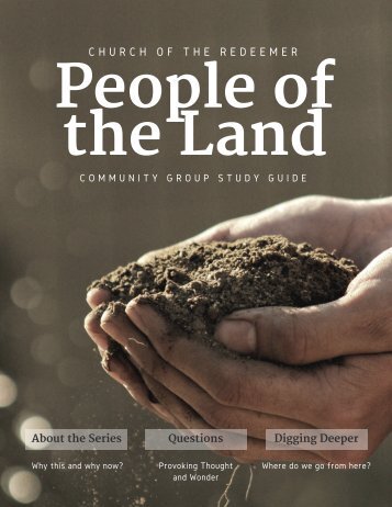 People of the Land sermon guide