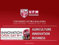 UPM Agriculture Technology to Commercialise
