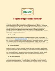 3 Tips for Hiring a Concrete Contractor