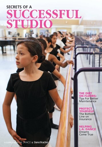 Secrets of a Successful Studio (Aug 11) - Dance Magazine