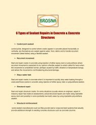 6 Types of Sealant Repairs in Concrete _ Concrete Structures