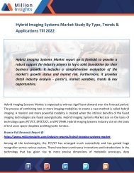 Hybrid Imaging Systems Market Study By Type, Trends & Applications Till 2022