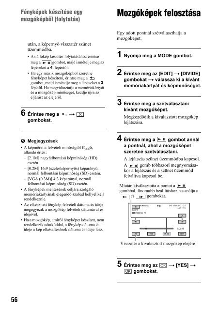 Sony HDR-AX2000E - HDR-AX2000E Consignes d&rsquo;utilisation Hongrois