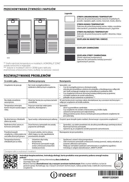 KitchenAid B 18 A1 D S/I - B 18 A1 D S/I PL (F093231) Setup and user guide