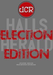 Halls Herald: Election Edition