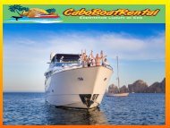 Experience the ultimate fun in Cabo, Book a Private boat charters in Cabo !!