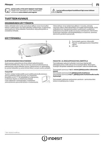 KitchenAid B 18 A1 D/I MC - B 18 A1 D/I MC FI (F102968) Setup and user guide