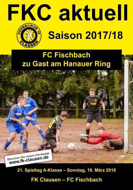 FKC Aktuell - 21. Spieltag - Saison 2017/2018