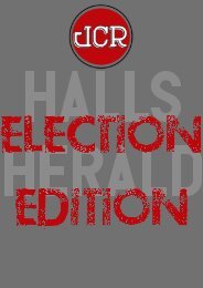 Halls Herald: ELECTION EDITION