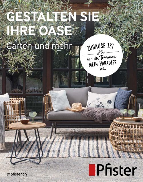 Pfister Gartenbooklet 2018