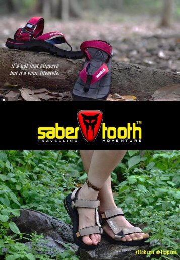 Sabertooth Modern Slippers - Magazine