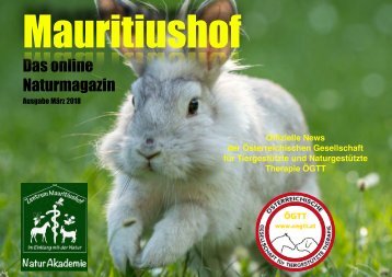 Mauritiushof Naturmagazin  März 2018