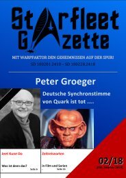 Starfleet-Gazette, Ausgabe 056 (Februar 2018)