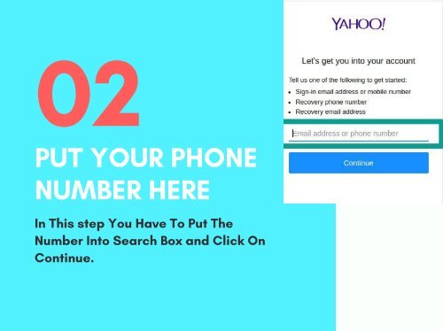 Recover Or Reset Yahoo Account Password