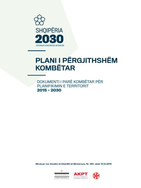 Plani i Përgjithshëm Kombëtar "Shqipëria 2030"