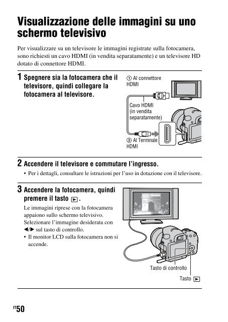 Sony SLT-A65V - SLT-A65V Consignes d&rsquo;utilisation Italien