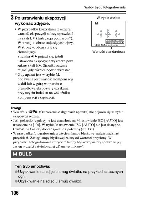 Sony SLT-A65V - SLT-A65V Consignes d&rsquo;utilisation Polonais