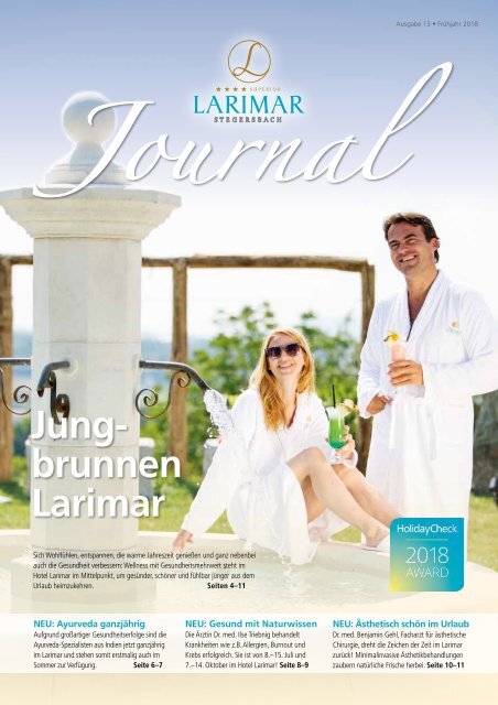 Larimar Journal Frühling & Sommer 2018