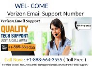 Verizon Email Customer Support  Phone Number +1-888-664-3555