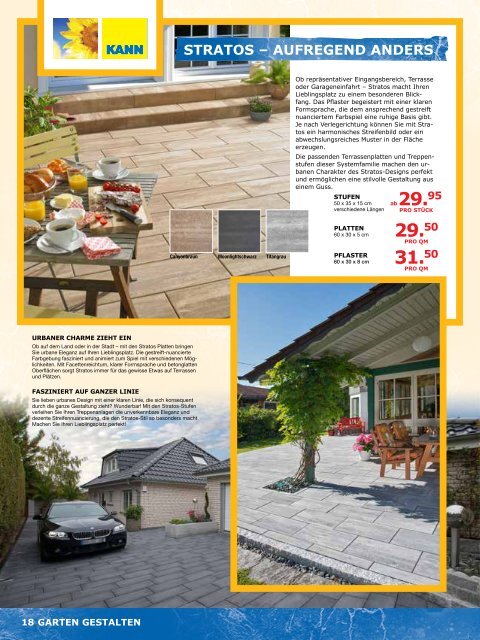 Gartenkatalog #GARTEN 2018 i&M Bauzentrum Mies