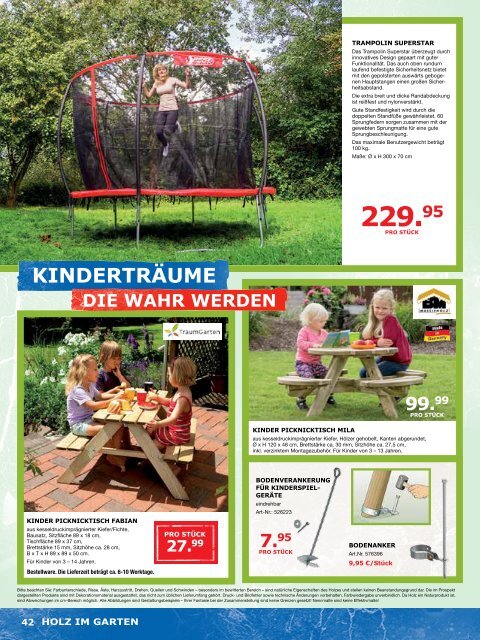 Gartenkatalog #GARTEN 2018 i&M Bauzentrum Mies