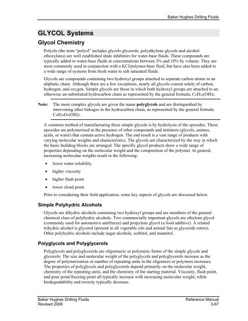 BAKER HUGHES - Drilling Fluids Reference Manual