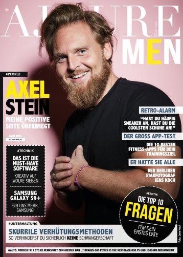 AJOURE´ Men Magazin April 2018