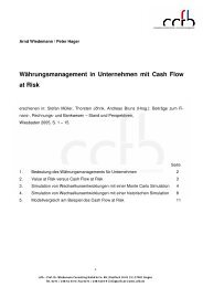 Währungsmanagement in Unternehmen mit Cash ... - ccfb consulting