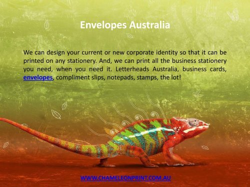 Envelopes Australia