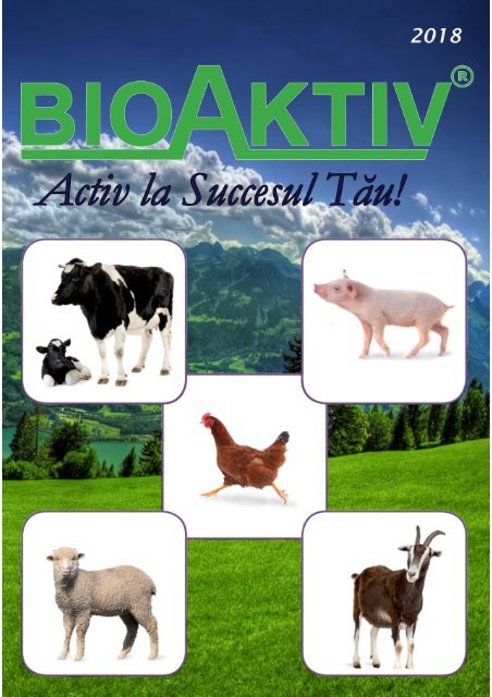 Catalog BioAktiv for animal feed