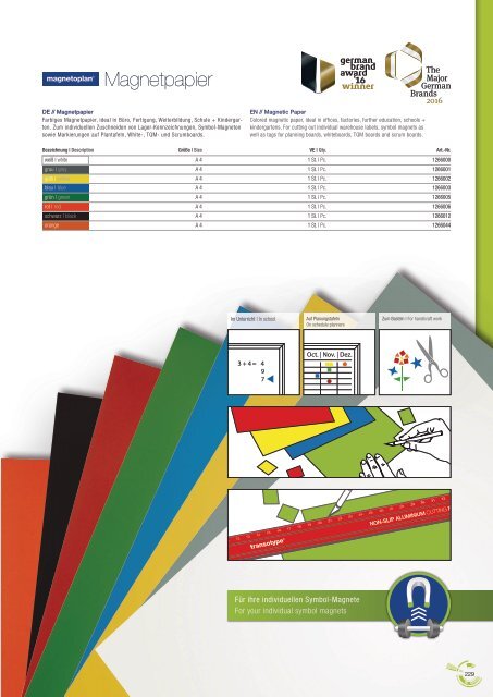 magnetoplan Main Catalogue 2018/2019