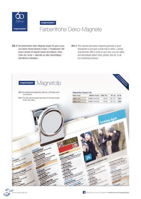 magnetoplan Main Catalogue 2018/2019