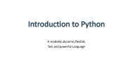 Python Programming Classes