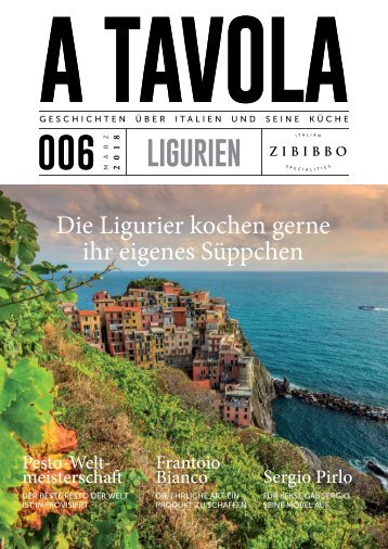 "A Tavola" Ausgabe 6 Ligurien 