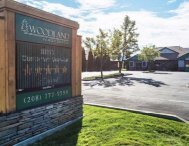 Signage outside Woodland Family Dental Post Falls, ID 83854