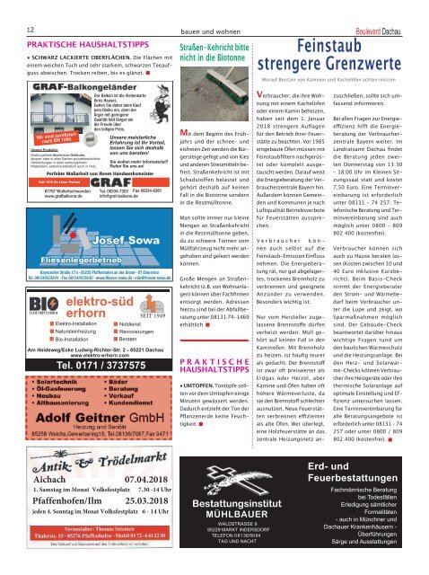 Boulevard Dachau Ausgabe 3-2018 