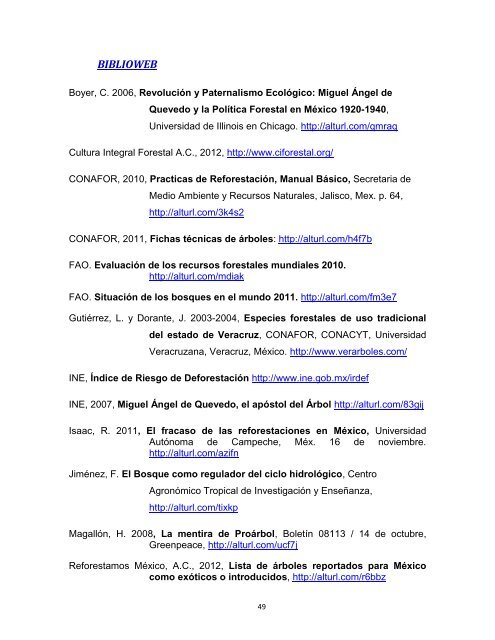 Experiencia de Reforestación en México, Reforestaciones Sociales, el caso de Naturalia A.C.