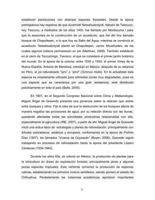 Experiencia de Reforestación en México, Reforestaciones Sociales, el caso de Naturalia A.C.