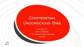 Confronting Unconscious Bias