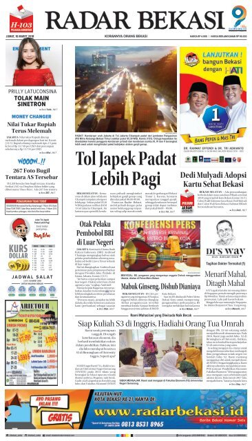 Radar Bekasi Edisi 16 Maret