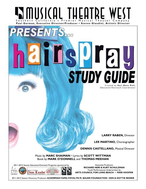 Study Guide HAIRSPRAY - Musical Theatre West