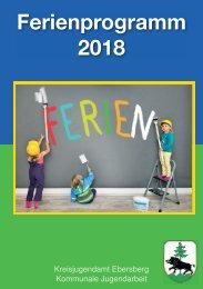 Ebersberger Ferienprogramm 2018