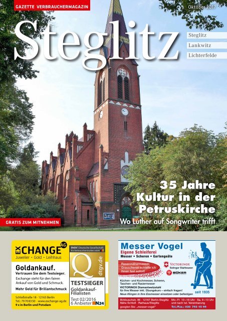 Gazette Steglitz Nr. 10/2017