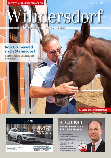 Gazette Wilmersdorf Nr. 10/2017