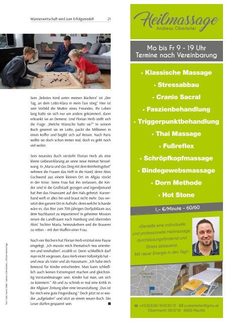 Griaß di' Magazin April/Mai 2018