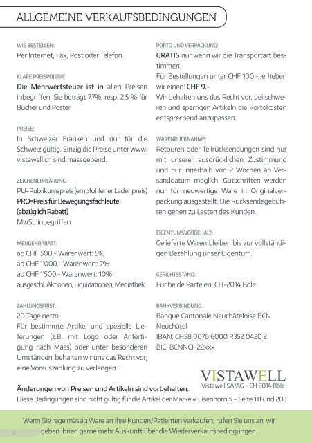 VISTAWELL KATALOG _2018 (DE)