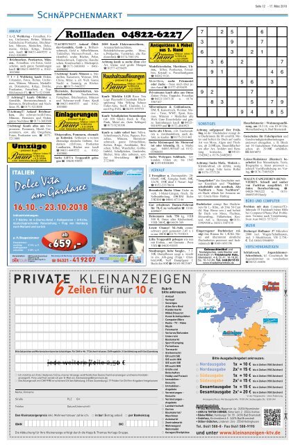 Ihr Anzeiger Bad Bramstedt 11 2018