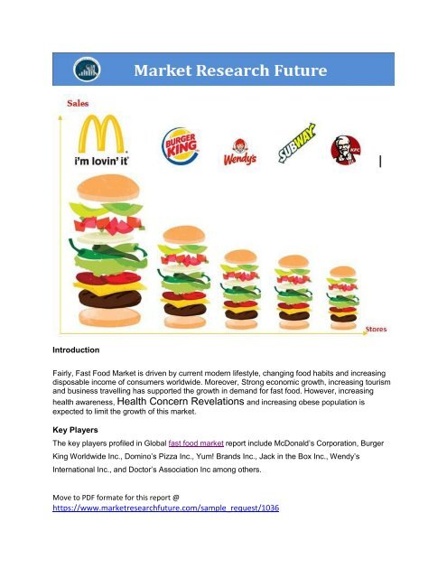 Fast Food Industries Market Research Report - Forecast to 2027